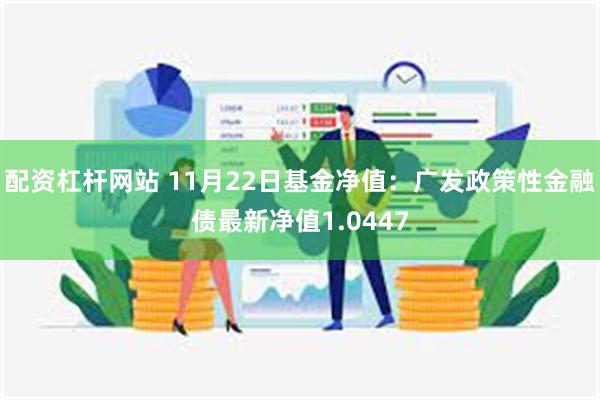 配资杠杆网站 11月22日基金净值：广发政策性金融债最新净值1.0447